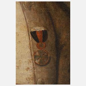 Portrait eines österreichischen Soldaten