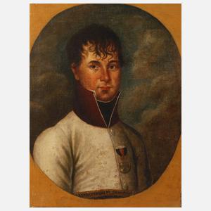 Portrait eines österreichischen Soldaten