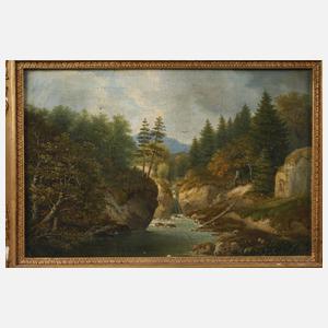 Romantische Sommerlandschaft