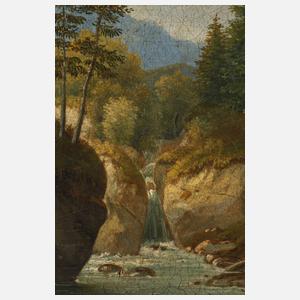 Romantische Sommerlandschaft