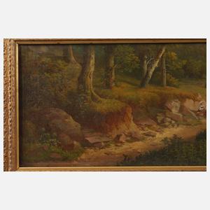 Mediterrane Sommerlandschaft