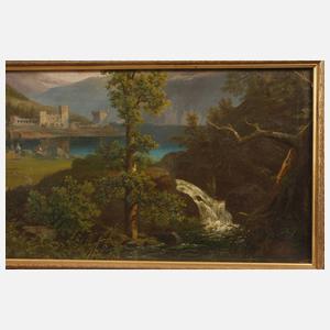 Mediterrane Sommerlandschaft