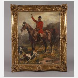 Richard Benno Adam, Parforcejagd