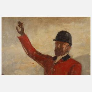 Richard Benno Adam, Parforcejagd