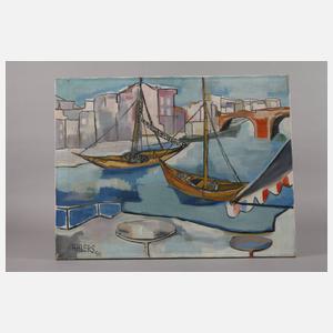 Rudolf Ahlers, Am Hafen