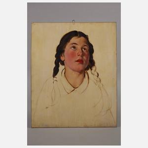 Franz Aumer, Paar Mädchenportraits