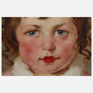 Franz Aumer, attr., Kinderportrait