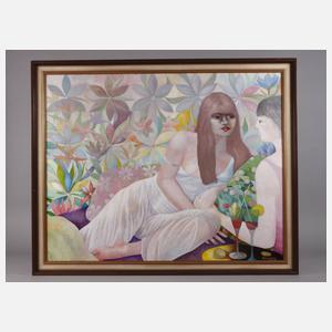 Fred Bandekow, Zwei Mädchen mit Cocktail