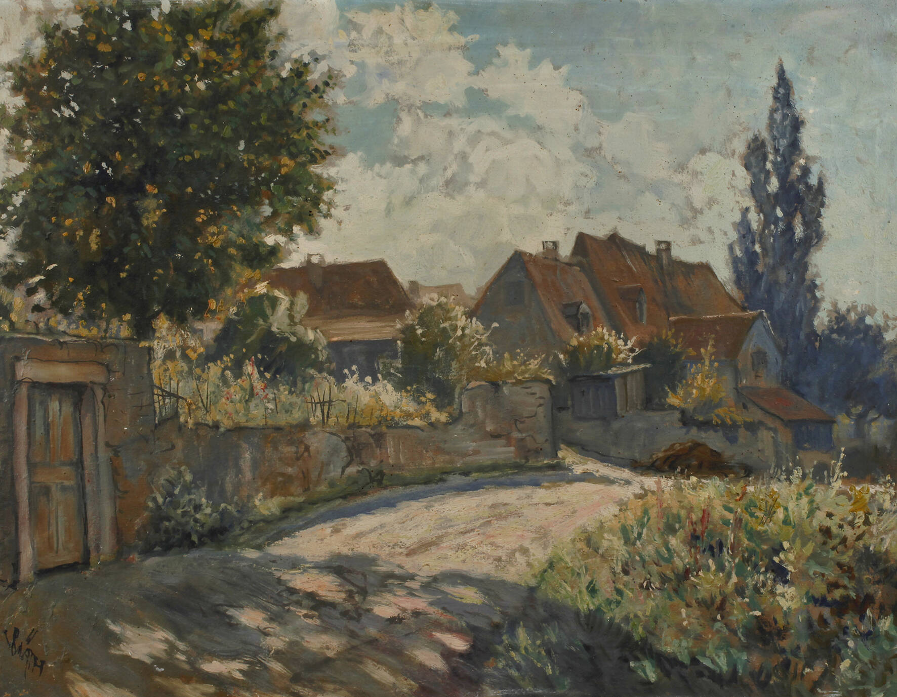 W. Barth, Dorflandschaft