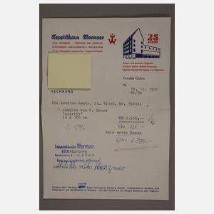 Willi Bauer, Ausritt zur Fuchsjagd