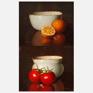 R, Berger, Paar Stillleben