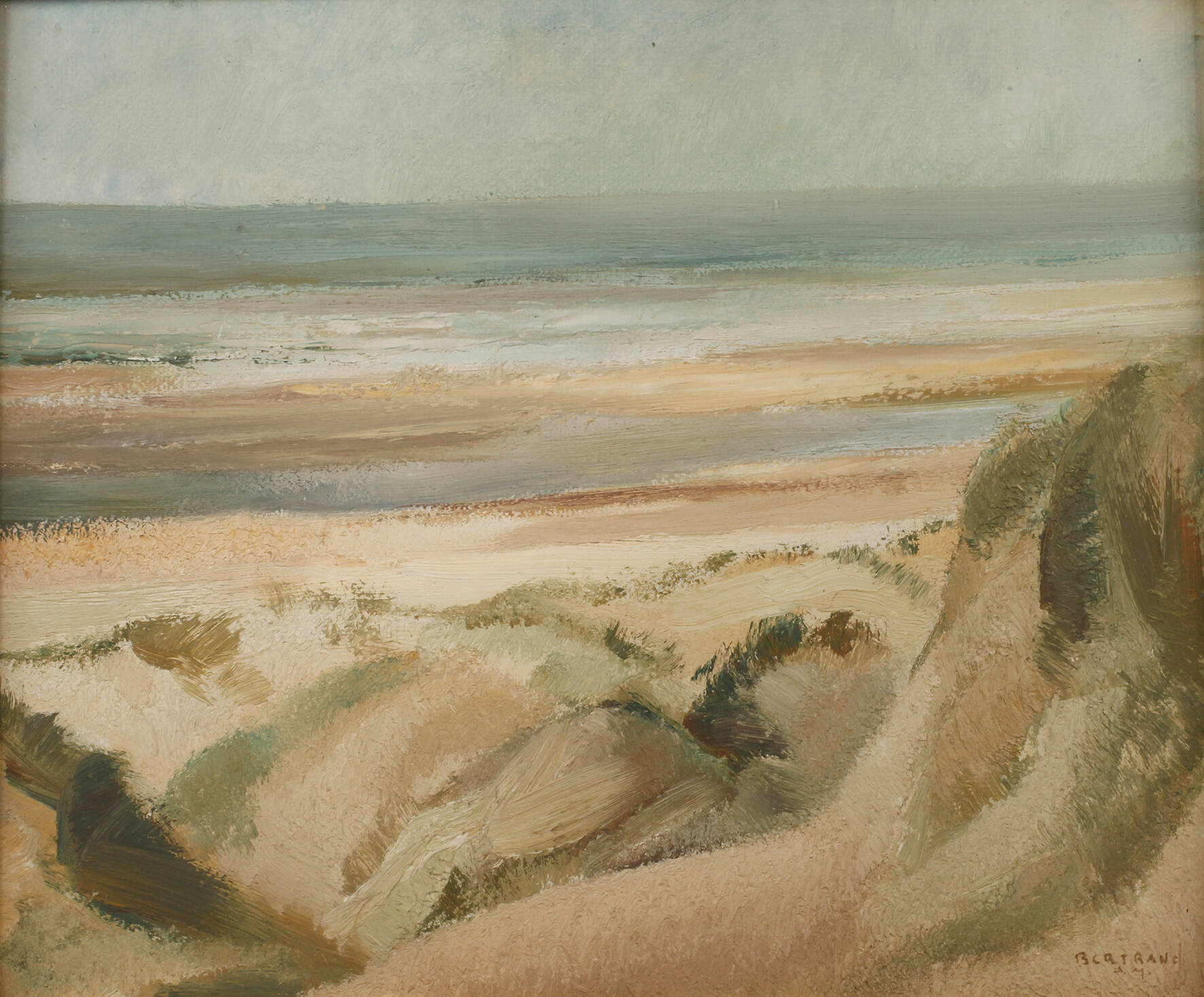 J. M. Bertrand, An der Küste