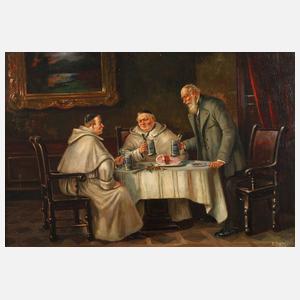 Bruno Blätter, Mönche bei der Brotzeit