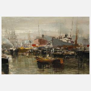 Ezelino Briante, Hafenansicht