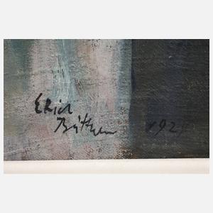 Erich Büttner, "Selbstbildnis 1924"