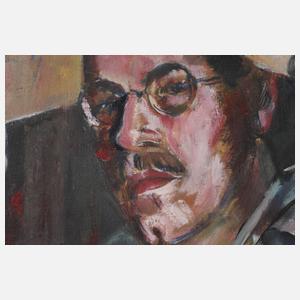 Erich Büttner, "Selbstbildnis 1924"