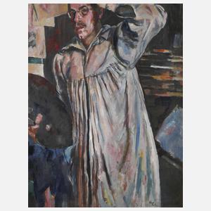 Erich Büttner, "Selbstbildnis 1924"