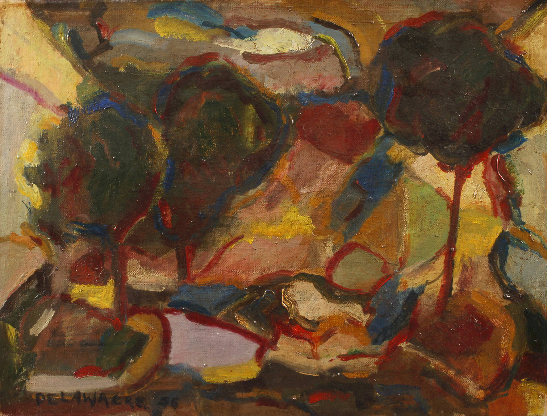 Delawaere, Abstrakte Landschaft