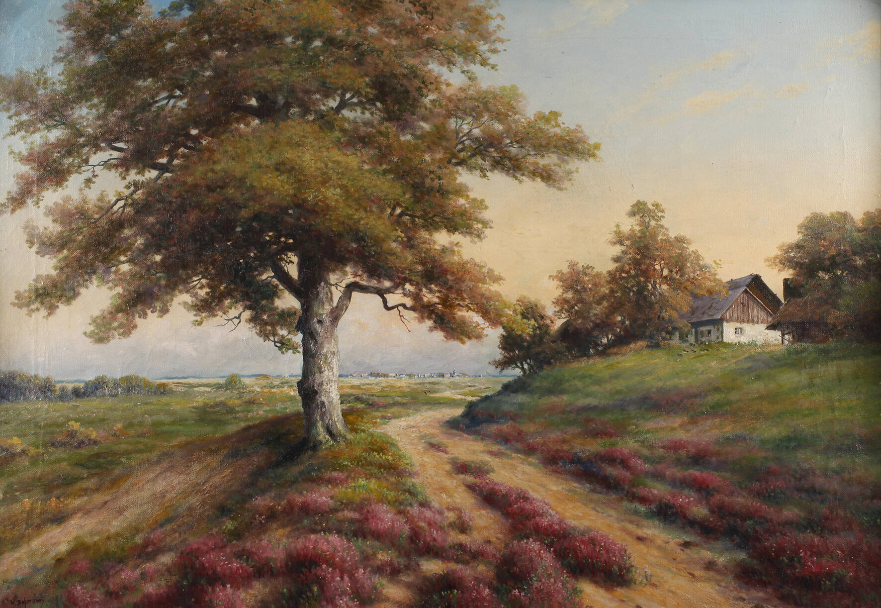 Wilhelm Dohmann, Blühende Heide