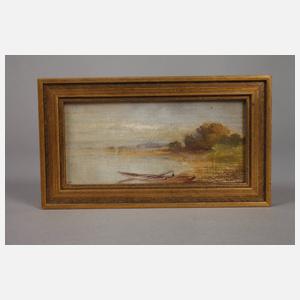 Gustav Eichhorn, attr., Am Seeufer