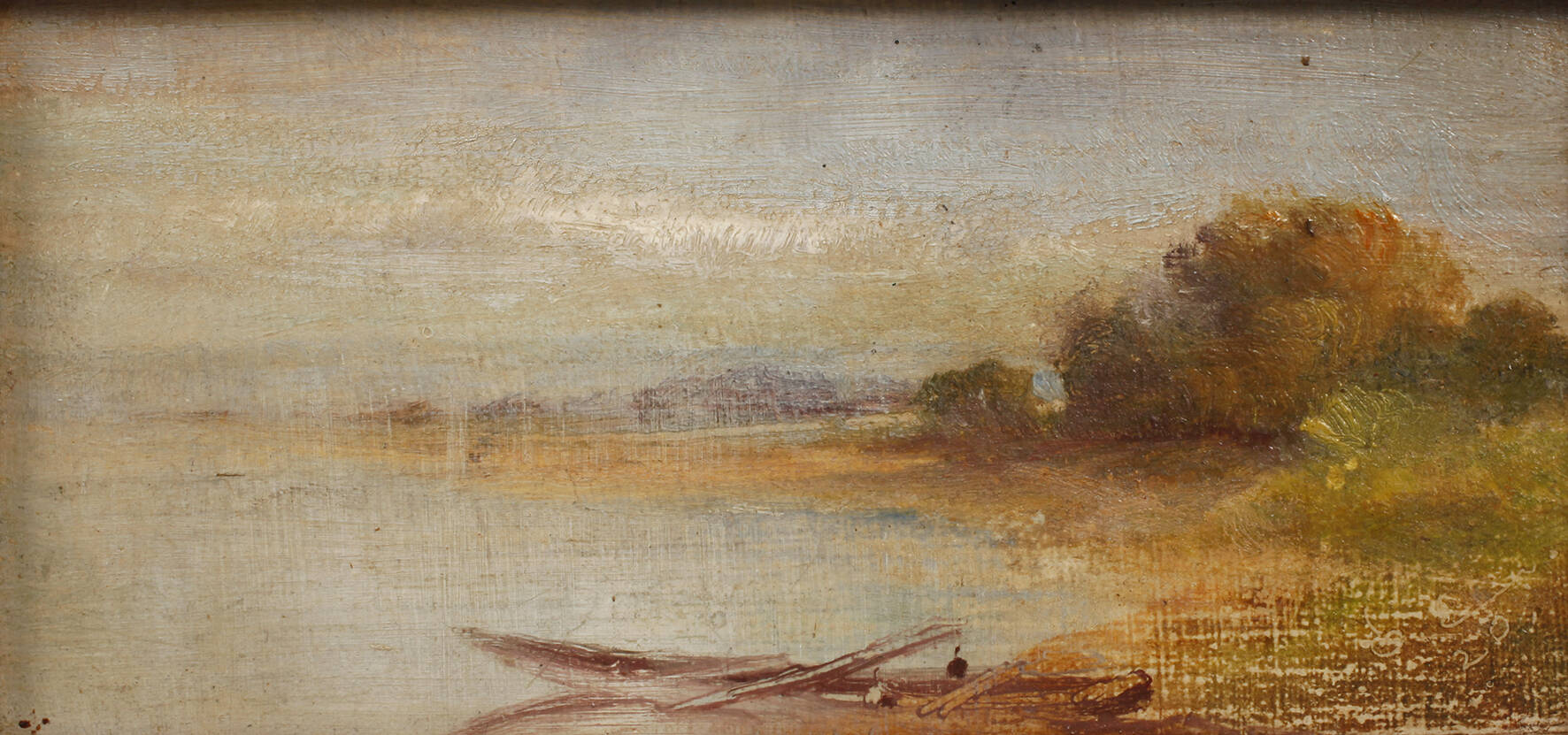 Gustav Eichhorn, attr., Am Seeufer