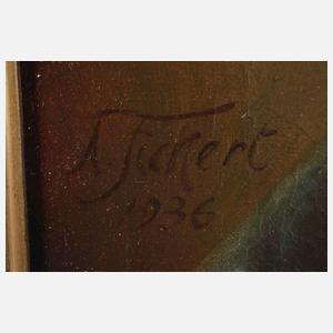 Albert Fickert, Flötenspieler