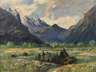 K. Fischer, Sommer in den Alpen