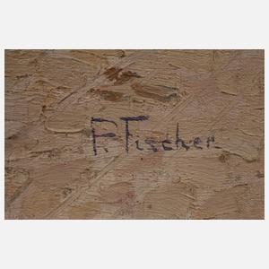 P. Fischer, Holländische Marktszene