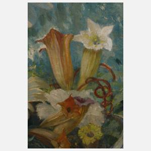 Prof. Max Frey, "In Blumen"