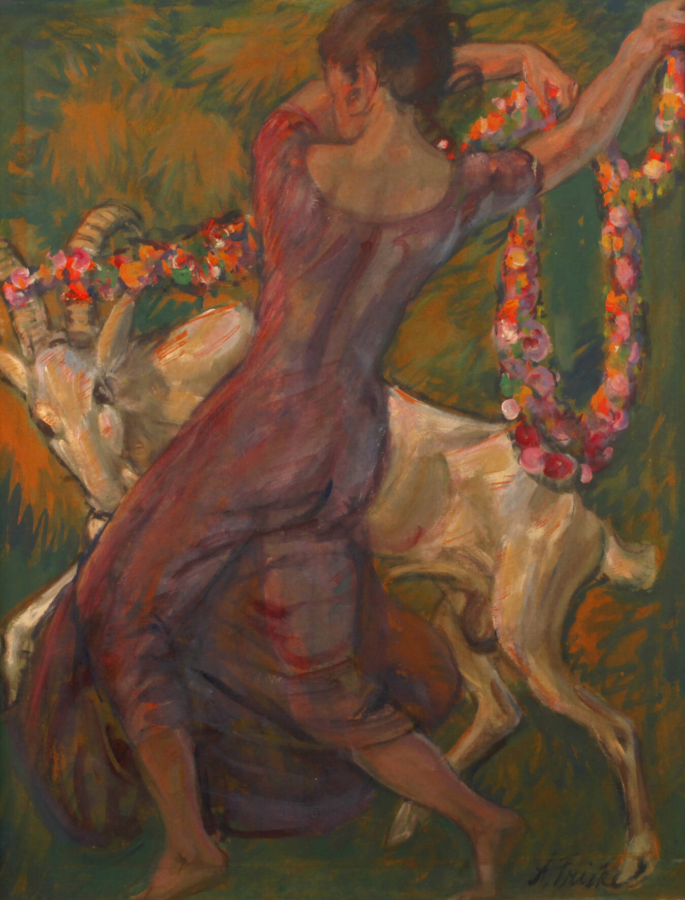 August Fricke, Der Tanz