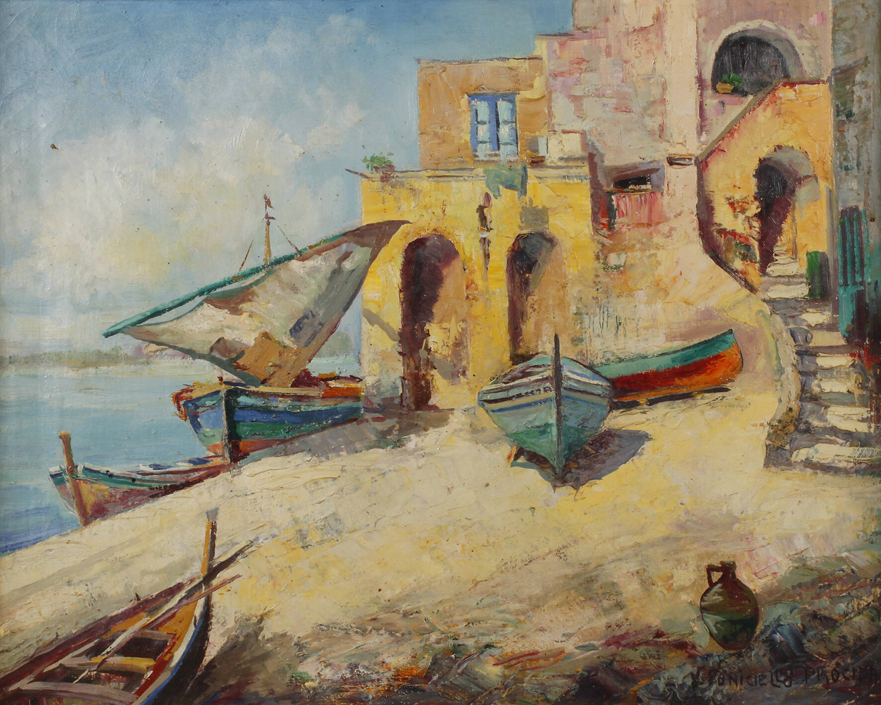 Vincenzo Funiciello, Partie im Süden