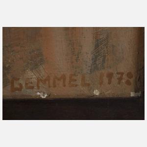 Lothar Gemmel, Liegender Akt