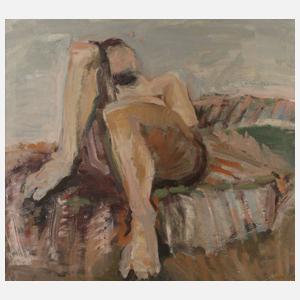 Lothar Gemmel, Liegender Akt