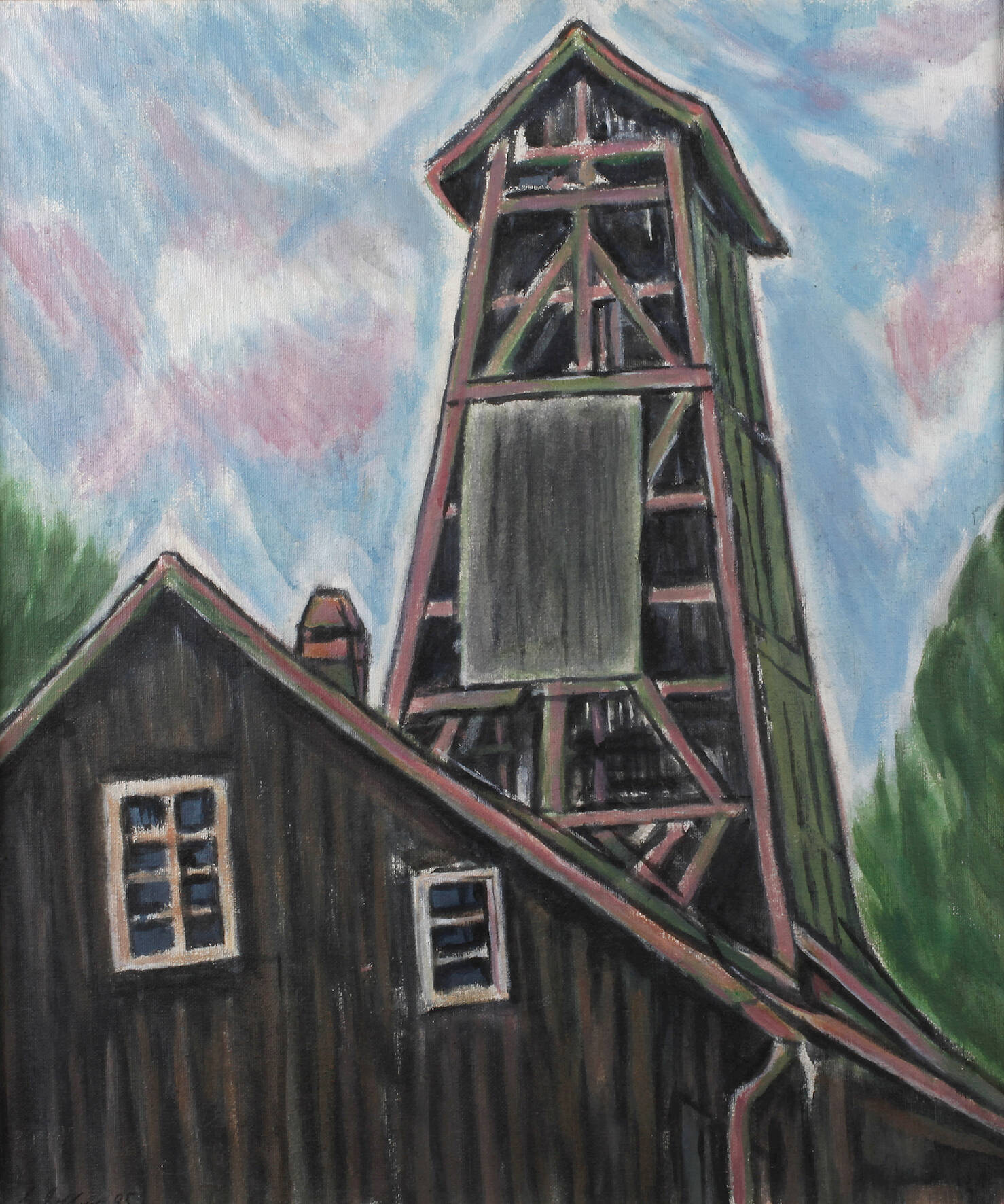 Prof. Eberhard Gollner, "Sohlebohrturm"