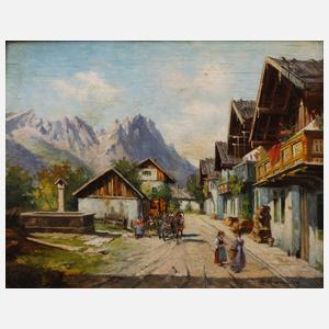 Karl Hemmerich, Frühlingsstraße in Berchtesgaden