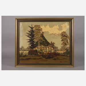 Hans Hentschke, "Altes Bauernhaus bei Worpswede"