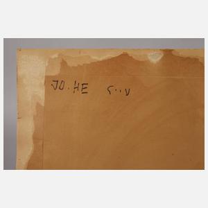 Hans Hentschke, "Altes Bauernhaus bei Worpswede"