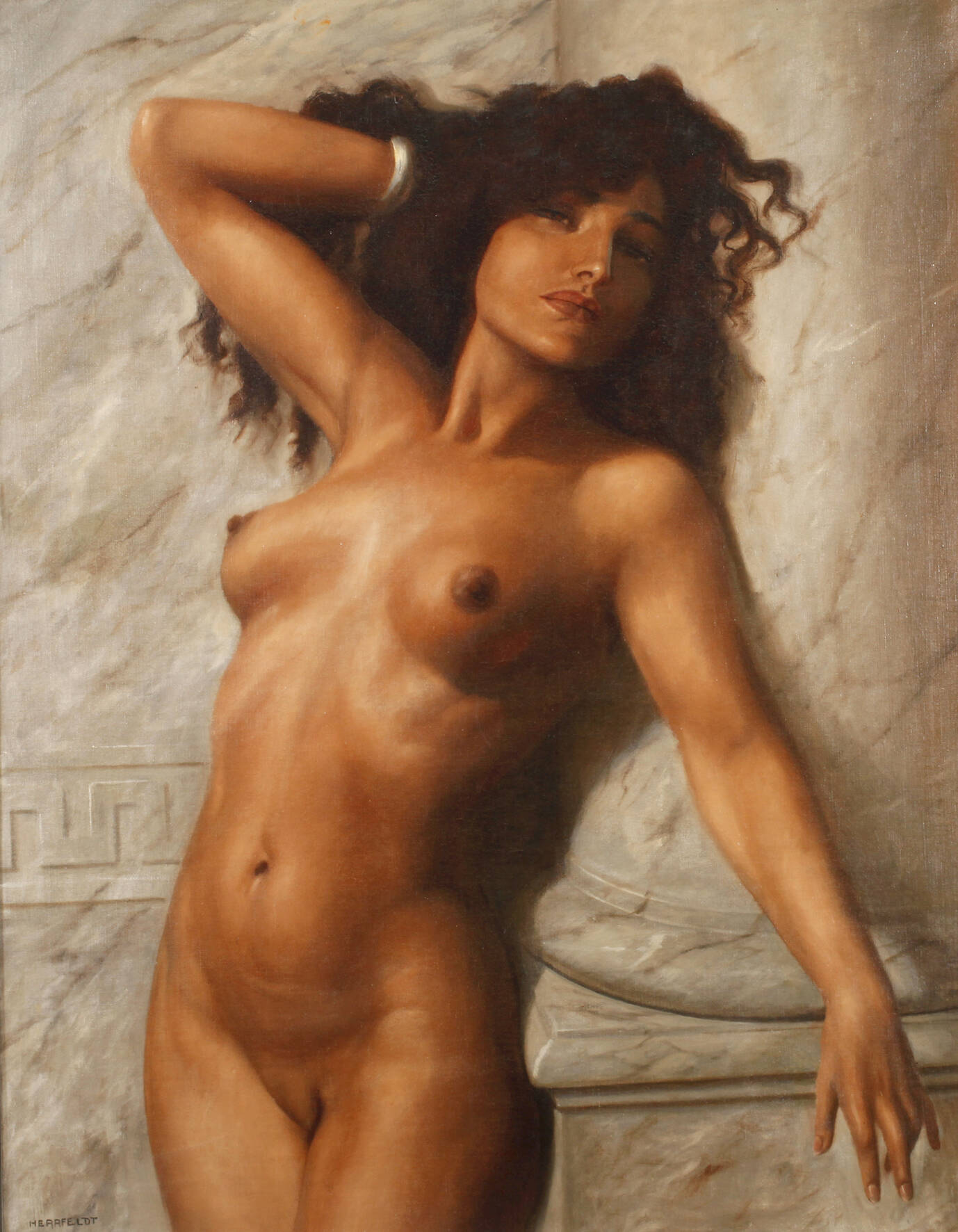 Marcel René Herrfeldt, Lasziver Damenakt