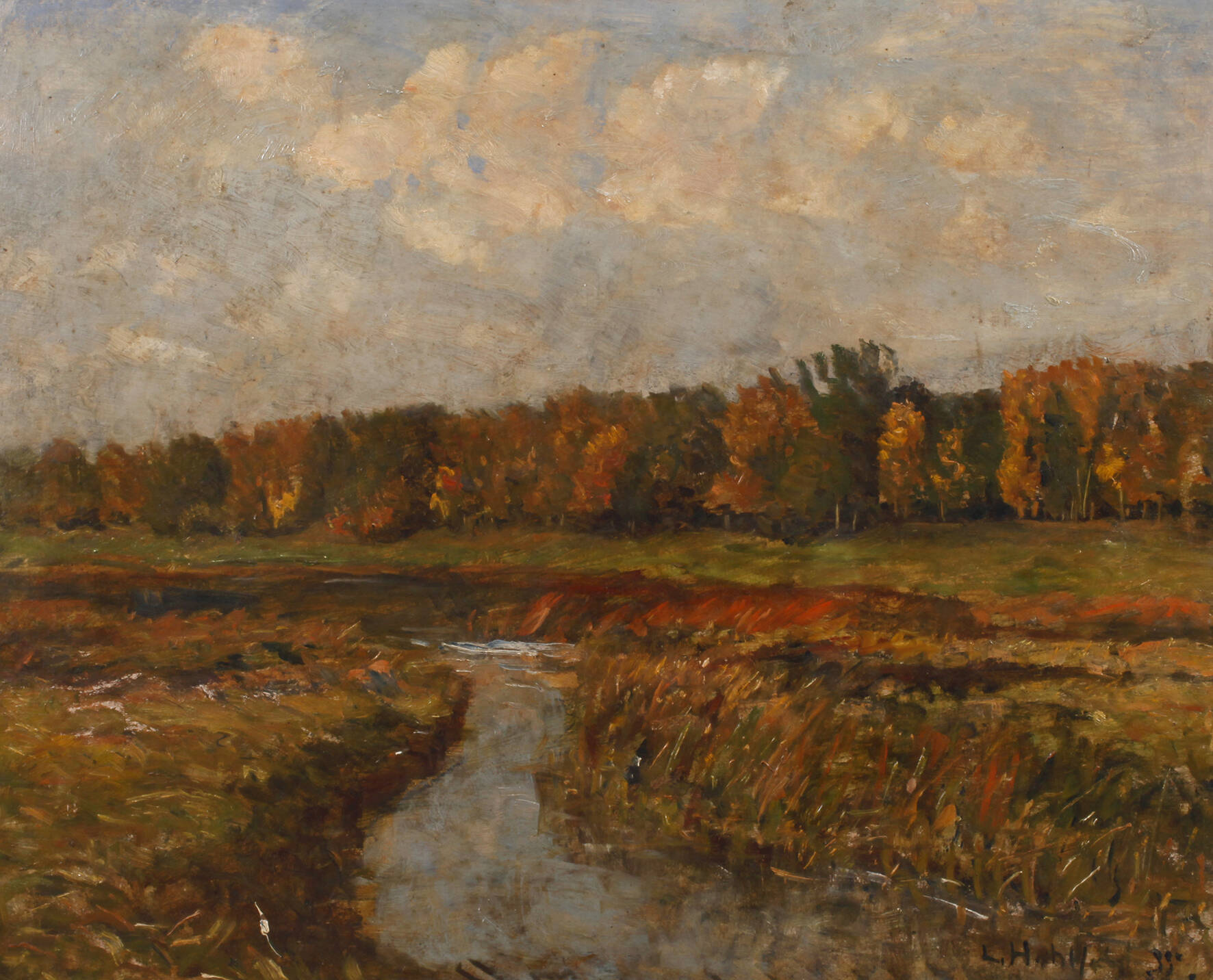 Leo Hohlfeld, "Am Löbben bei Dessau"