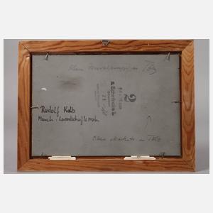 Rudolf Kalb, "Obere Marktstraße in Tölz"