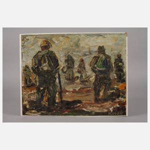 Korats, Fischer am Strand