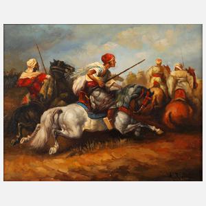 A. Kranz, Reiterangriff