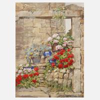 Erwin Kröner, Stiller Winkel mit Blumen111