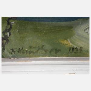 Friedrich Kunitzer, Fischkästen im Wasser