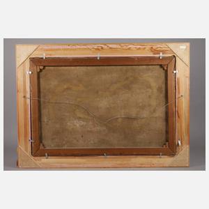 G. Lange, Jagdstillleben mit Früchten