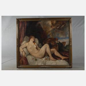 Prof. Oscar Larsen, Danaë vom Goldregen geschwängert