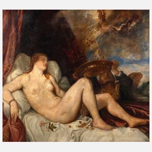 Prof. Oscar Larsen, Danaë vom Goldregen geschwängert