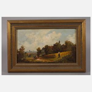 Georg Leuchtenberg, Paar Landschaften