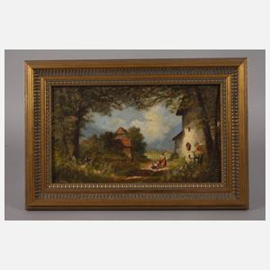 Georg Leuchtenberg, Paar Landschaften