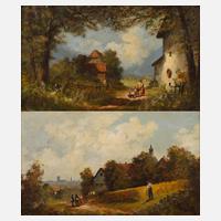 Georg Leuchtenberg, Paar Landschaften111